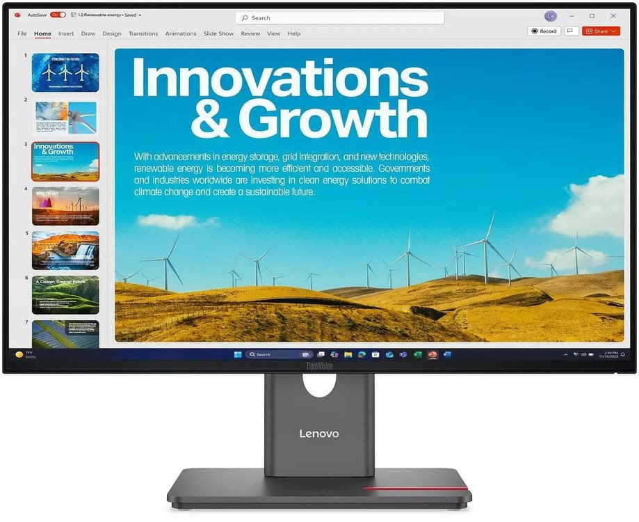 Монитор Lenovo ThinkVision P24QD-40 64B1GAT1UK