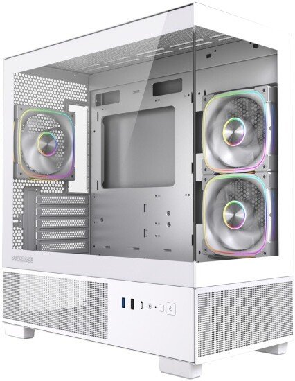 Корпус Powercase Vision Micro S4W CVMMSHW-A3