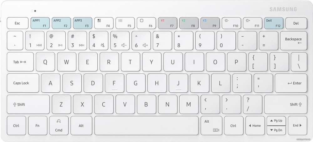 Клавиатура Samsung Trio 500 (белый)