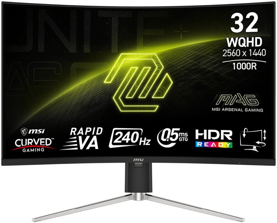 Игровой монитор MSI MAG 325CQRXF E2