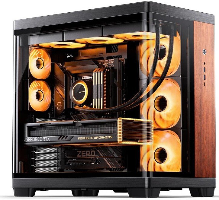 Корпус Jonsbo TK-4 Wood (черный)