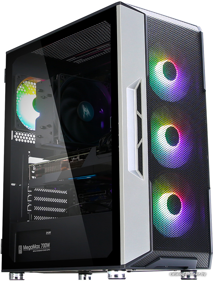 Корпус Zalman i3 Neo (черный/серебристый) 
