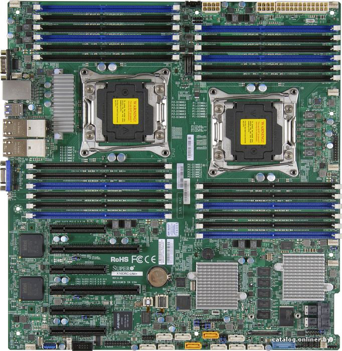 Материнская плата Supermicro MBD-X10DRC-LN4+-B