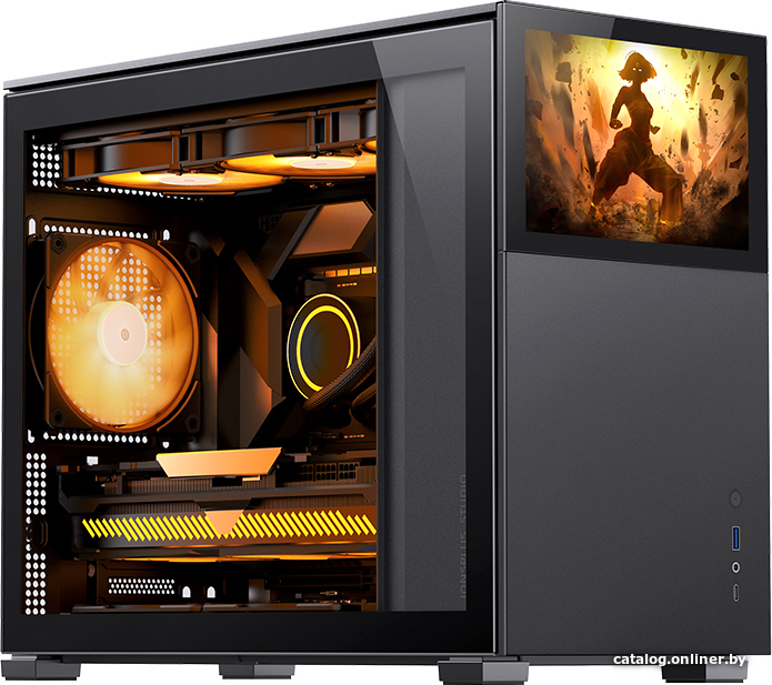 Корпус Jonsbo D31 STD Screen (черный)