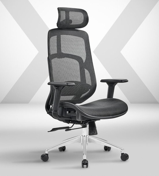 Офисное кресло SPARX Ghost Plus (черный)