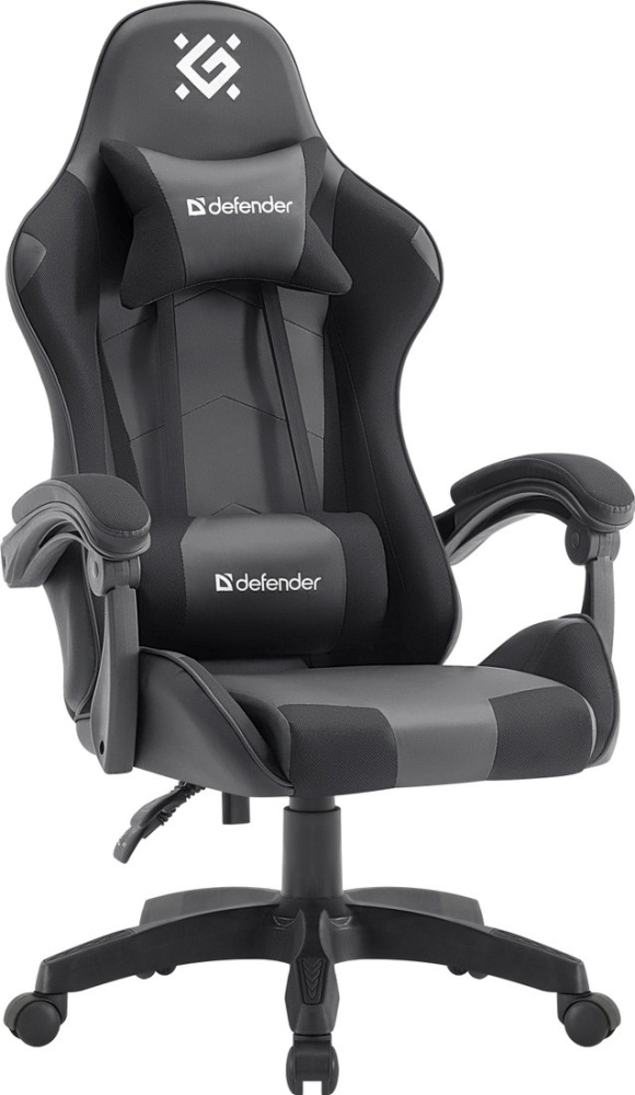 Игровое (геймерское) кресло Defender Okas (черный)
