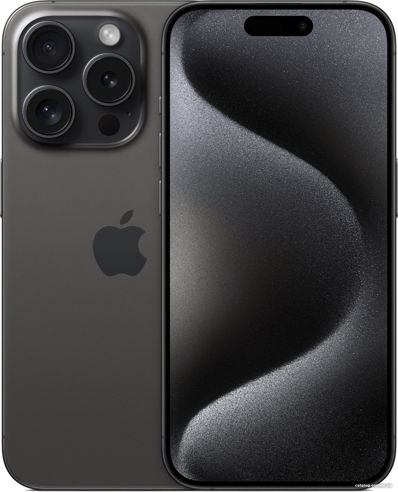 Смартфон Apple iPhone 15 Pro Dual SIM 256GB (черный титан)