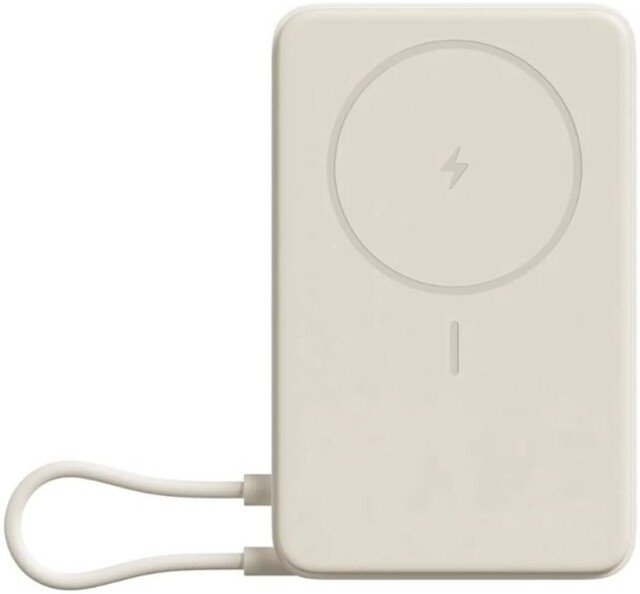 Внешний аккумулятор Xiaomi Magnetic Power Bank with Built-in Stand WPB1007Z 10000mAh (бежевый, между