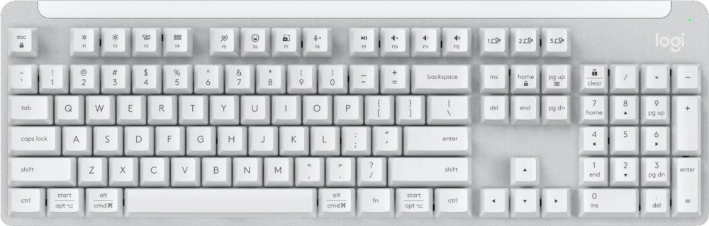Клавиатура Logitech Signature K865 920-011893 (белый, с гарвировкой)