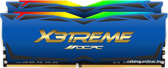 Оперативная память OCPC X3 RGB Blue Label 2x8ГБ DDR4 3600 МГц MMX3A2K16GD436C18BU
