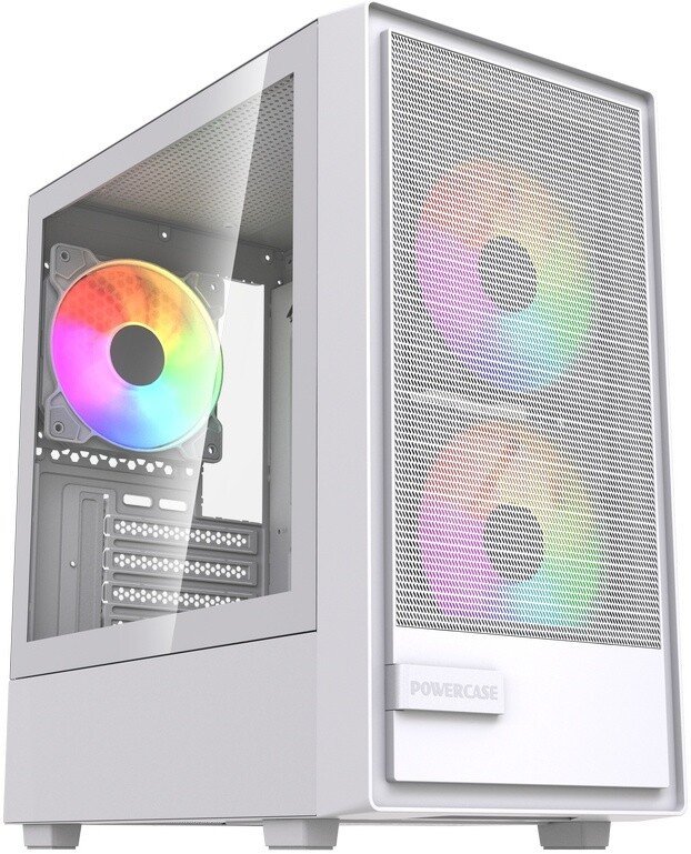 Корпус Powercase Mistral SM02 ARGB CMMSM02W-A3