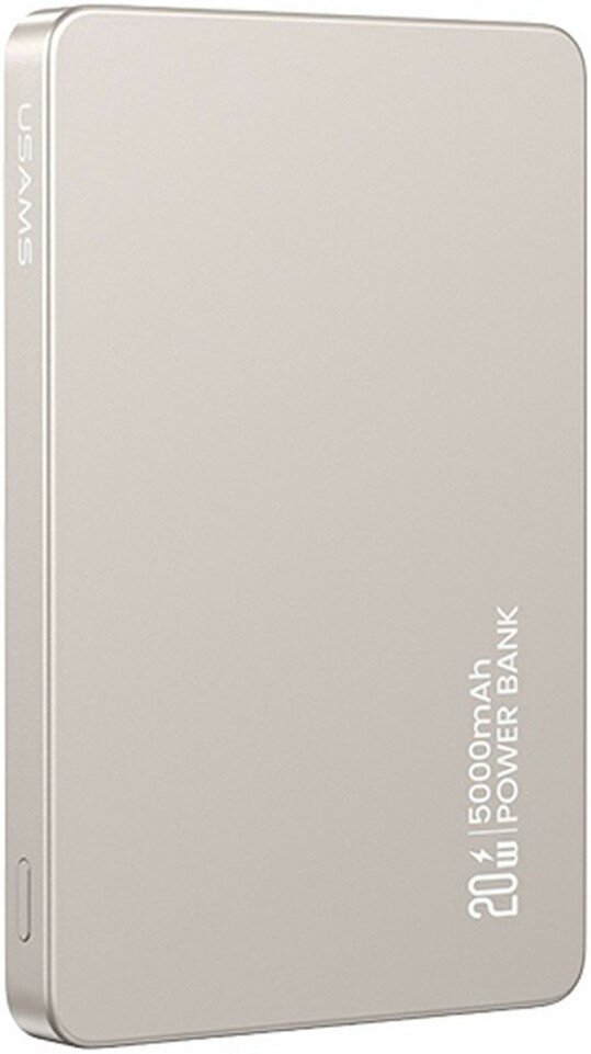 Внешний аккумулятор Usams CD231 5000mAh (титановый)
