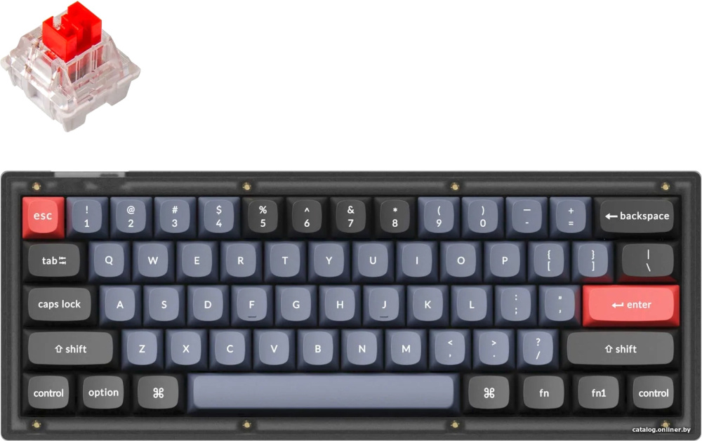 Клавиатура Keychron V4 RGB V4-A1 (Keychron K Pro Red, RU)