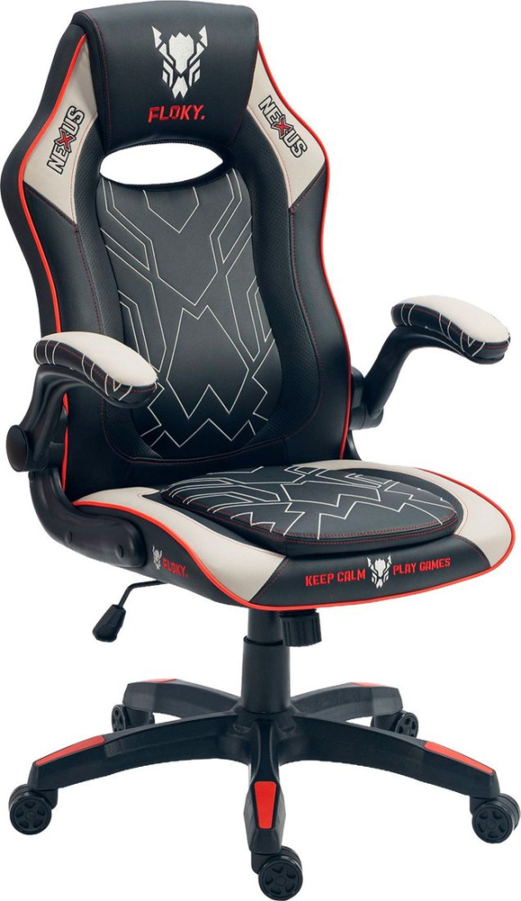 Игровое (геймерское) кресло FLOKY Nexus Black-Grey V2