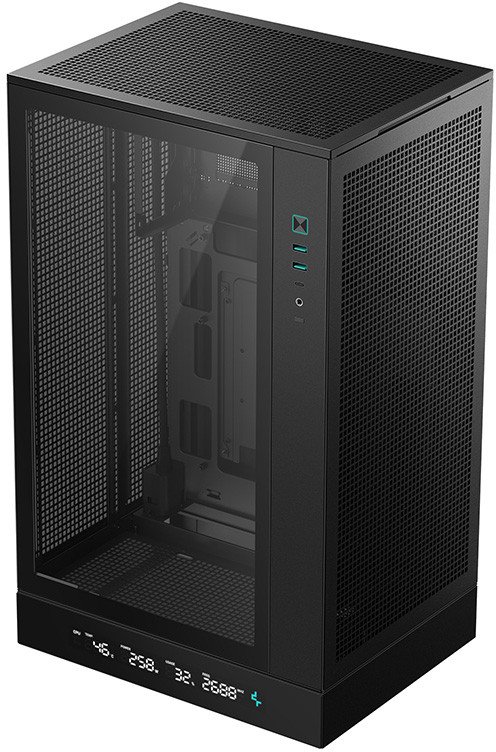 Корпус DeepCool CH270 Digital R-CH270-BKNDM0-G-1