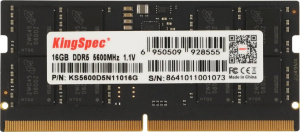 16ГБ DDR5 SODIMM 5600 МГц KS5600D5N11016G