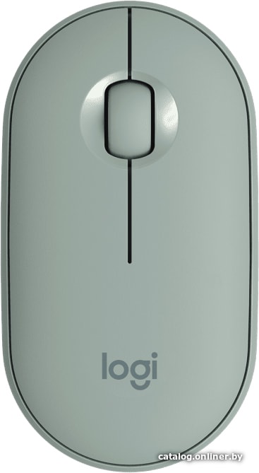 Мышь Logitech M350 Pebble (эвкалипт)