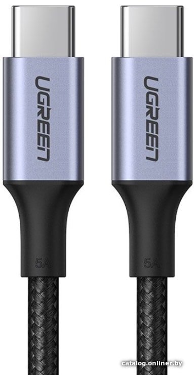 Кабель Ugreen US316 90120 USB Type-C - USB Type-C (3 м, черный)