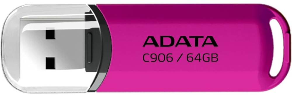 USB Flash ADATA C906 64GB (розовый)