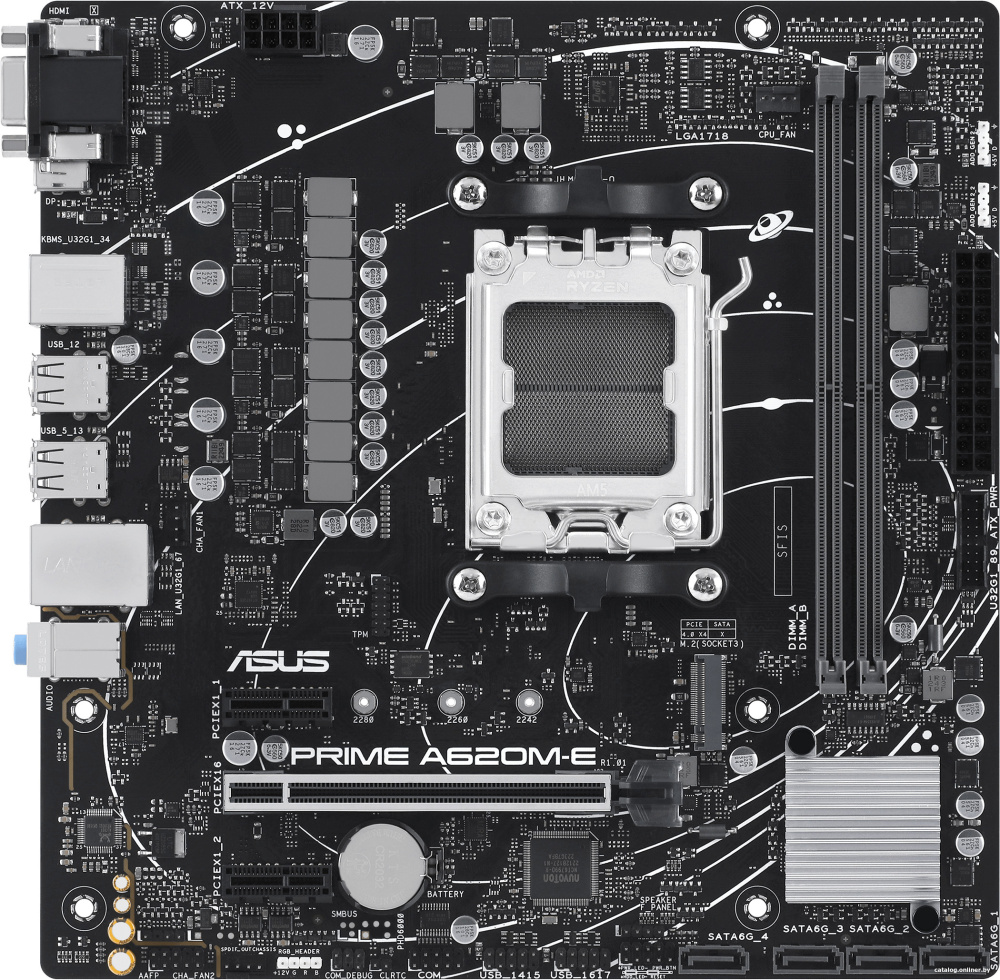 Материнская плата ASUS Prime A620M-E-CSM