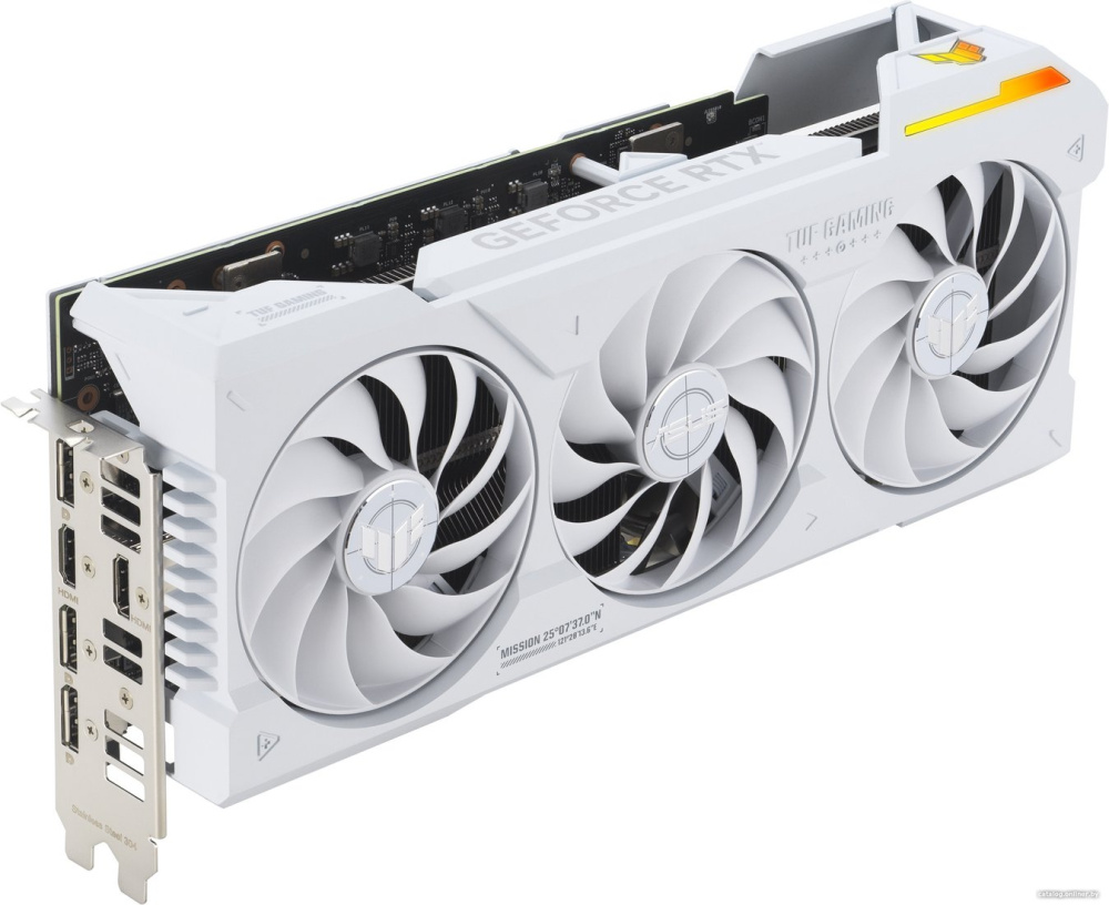 Видеокарта ASUS TUF Gaming GeForce RTX 4070 Ti Super BTF White Edition 16GB GDDR6X TUF-RTX4070TIS-16