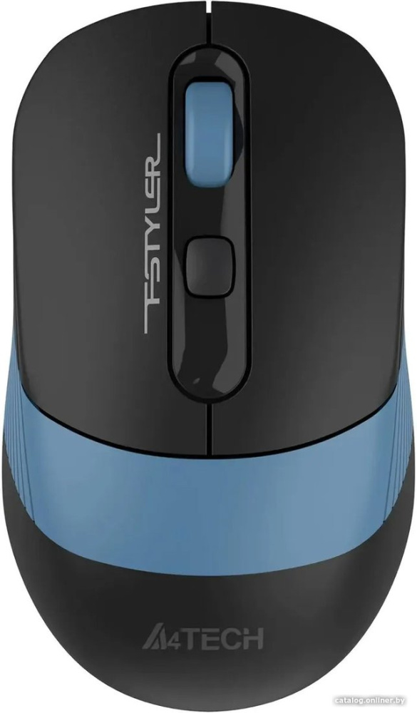Мышь A4Tech Fstyler FG10CS Air (черный/синий)