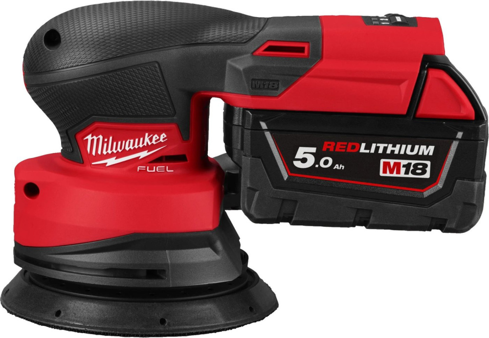 Эксцентриковая шлифмашина Milwaukee M18 FROS125 4933498254 (с 2-мя АКБ, кейс)