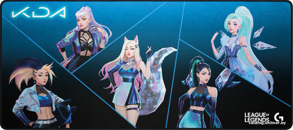 Коврик для стола Logitech G840 K/DA League of Legends Edition