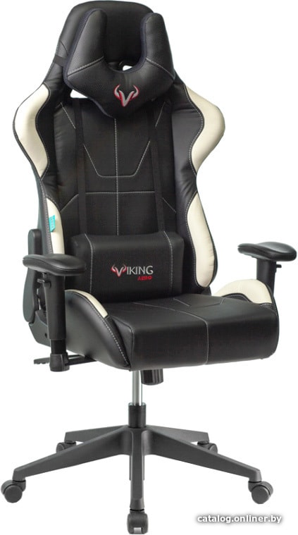 Кресло Zombie Viking 5 Aero (черный/белый)