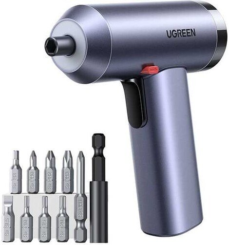 Дрель-шуруповерт Ugreen UT118 Electric Screwdriver Set (с АКБ, сумка)