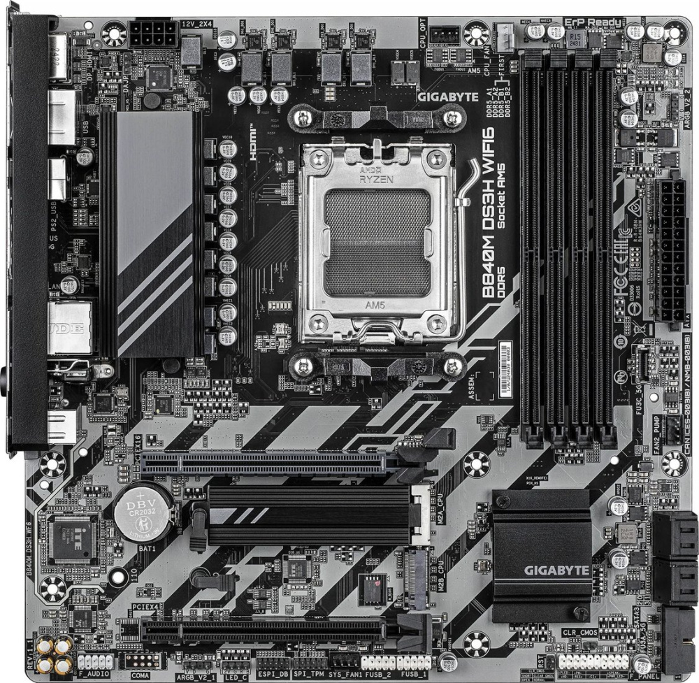 Материнская плата Gigabyte B840M DS3H WiFi6