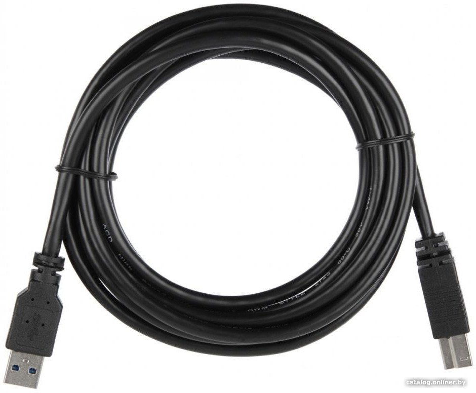 Адаптер ACD ACD-U3ABM-20L USB Type-A - USB Type-B (2 м, черный)