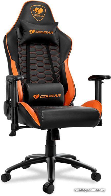 Кресло Cougar OUTRIDER (black/orange)