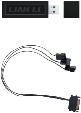 Контроллер скорости и подсветки вентиляторов Lian Li L-Wireless Controller G89.RF-T-B.R2