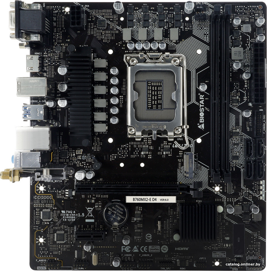 BIOSTAR B760MX2-E D4 Ver. 6.0