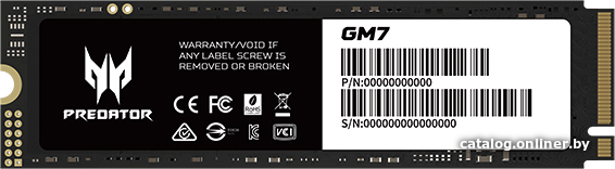 SSD Acer Predator GM7 2TB BL.9BWWR.119