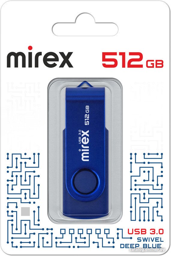 USB Flash Mirex Color Blade Swivel 3.0 512GB 13600-FM3BS512