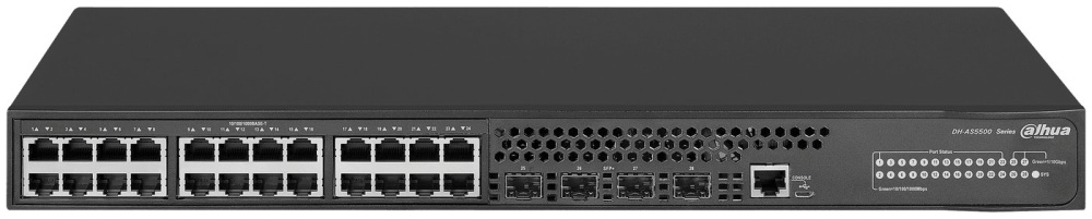 Управляемый коммутатор 3-го уровня Dahua DH-AS5500-24GT4XF