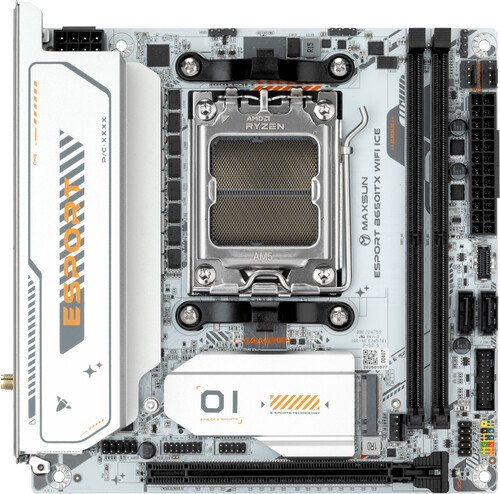 Материнская плата Maxsun eSport B650ITX WiFi Ice