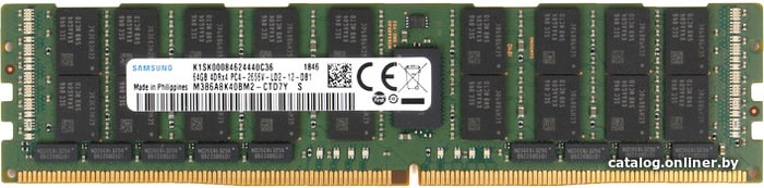 Оперативная память Samsung 64GB DDR4 Registered PC4-21300 M386A8K40BM2-CTD