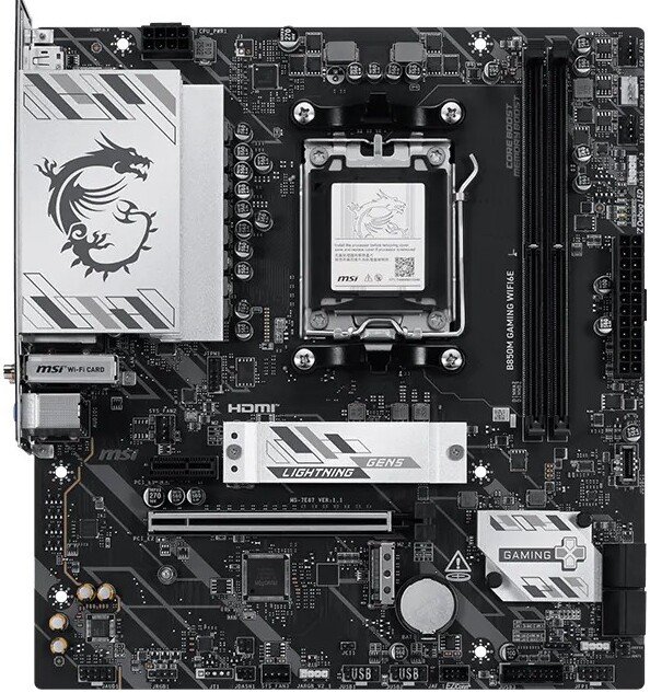 Материнская плата MSI B850M Gaming WiFi6E