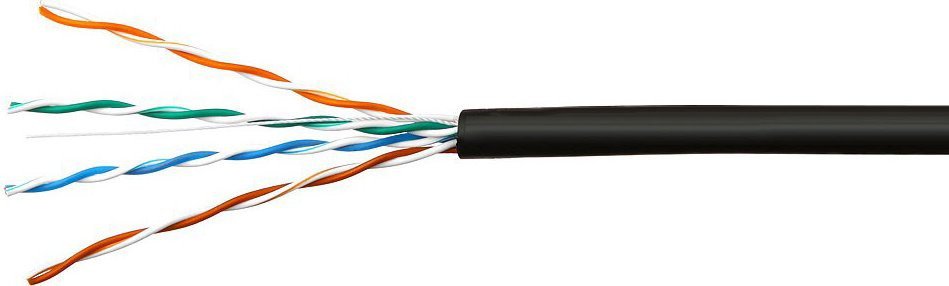 Кабель Skynet Cable CSP-UTP-4-CU-OUT-N (305 м, черный)