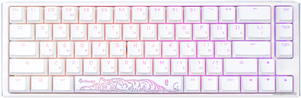 Клавиатура Ducky One 3 SF RGB White (Cherry MX Silent Red)