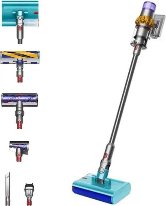 Вертикальный пылесос с влажной уборкой Dyson V15s Detect Submarine 449798-01
