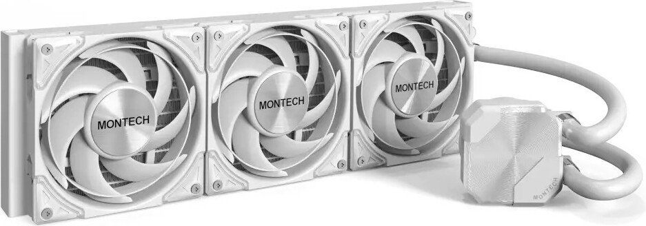 Система жидкостного охлаждения для процессора Montech HyperFlow Silent 360 (белый)