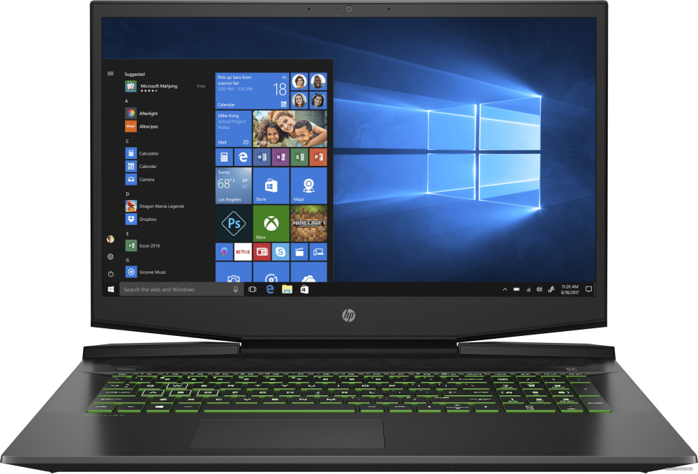 Игровой ноутбук HP Pavilion Gaming 17-cd2125nw 4Y112EA