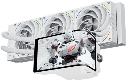 Система жидкостного охлаждения для процессора Thermalright Wonder Vision 360 Turbo ARGB (белый)