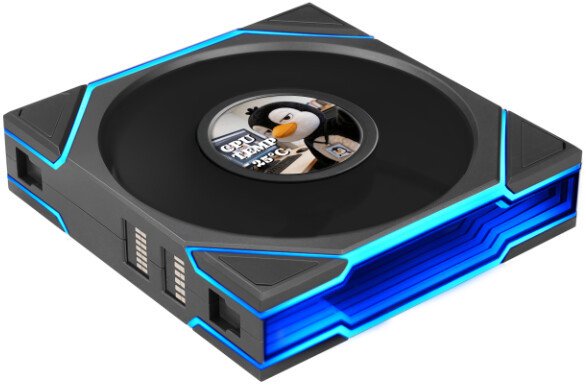 Вентилятор для корпуса Lian Li Uni Fan TL LCD Flex 120 Reverse 12RTLLCD1F1B G9F.12RTLLCD1F1B.R0