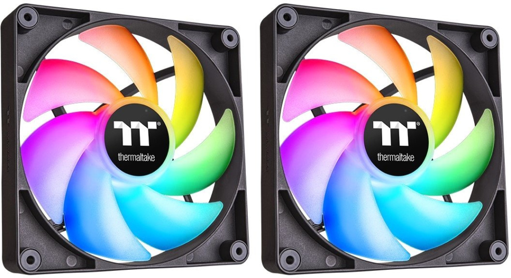 Набор вентиляторов Thermaltake CT120 Sync ARGB 2-Fan Pack CL-F149-PL12SW-A