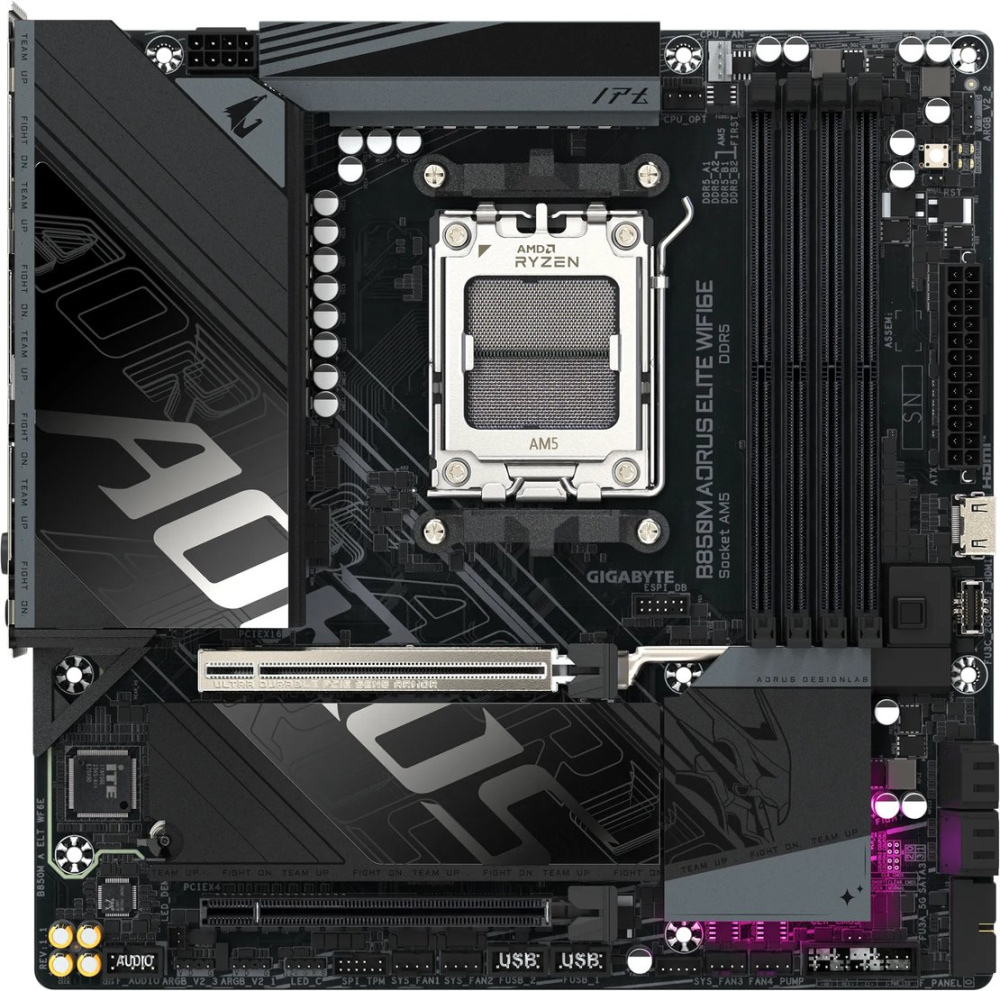 Материнская плата Gigabyte B850M Aorus Elite WiFi6E (rev. 1.0)